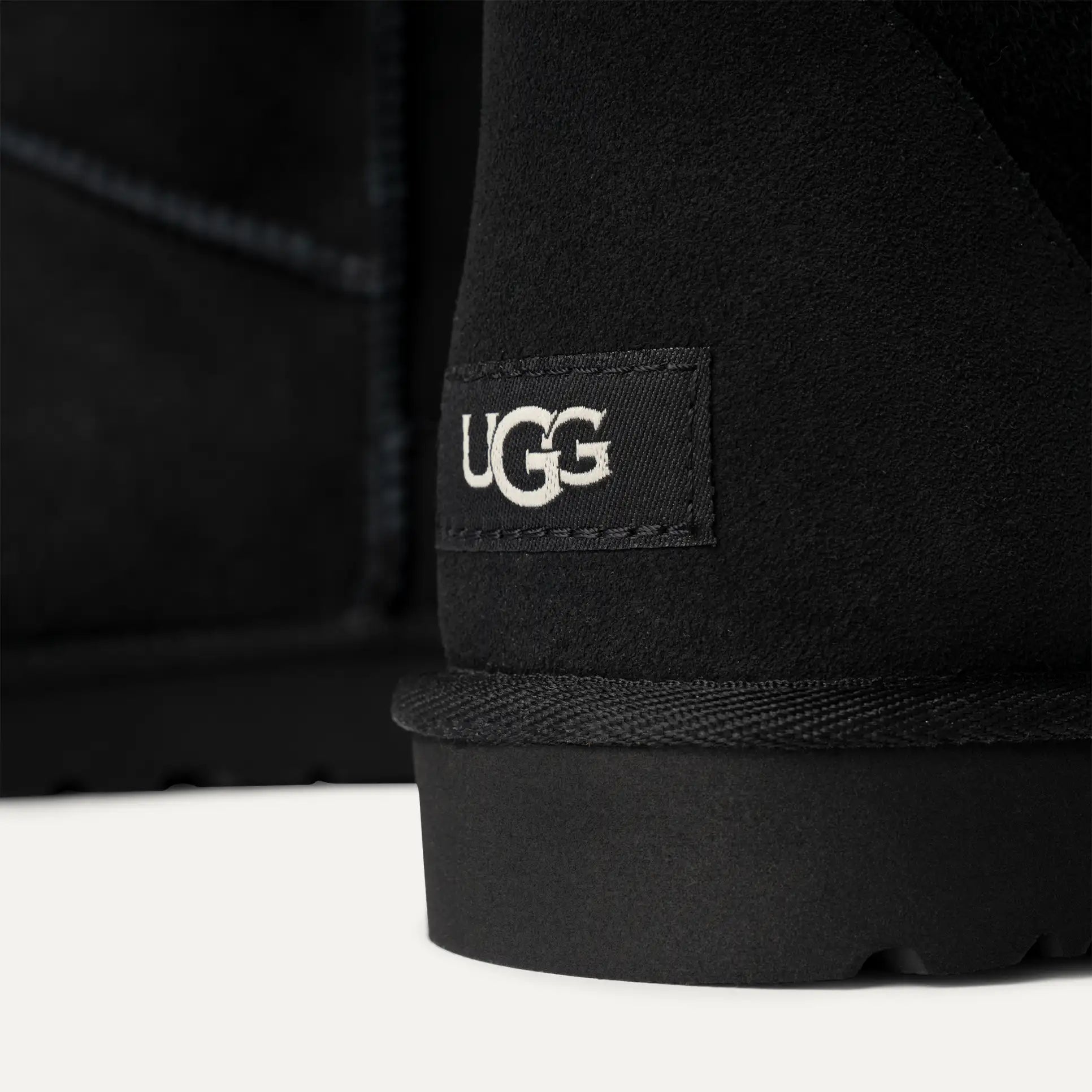 [5800-BLK] MENS UGG CLASSIC SHORT BOOT 'BLACK' - BLACK