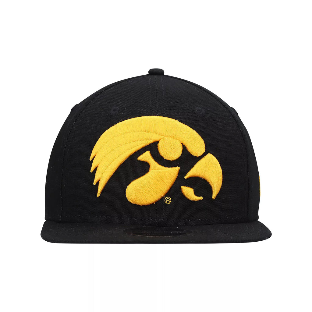 [70523769] MENS NEW ERA NCAA IOWA HAWKEYES 950 SNAPBACK - BLACK/ORANGE