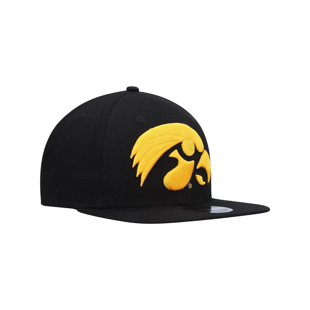 [70523769] MENS NEW ERA NCAA IOWA HAWKEYES 950 SNAPBACK - BLACK/ORANGE