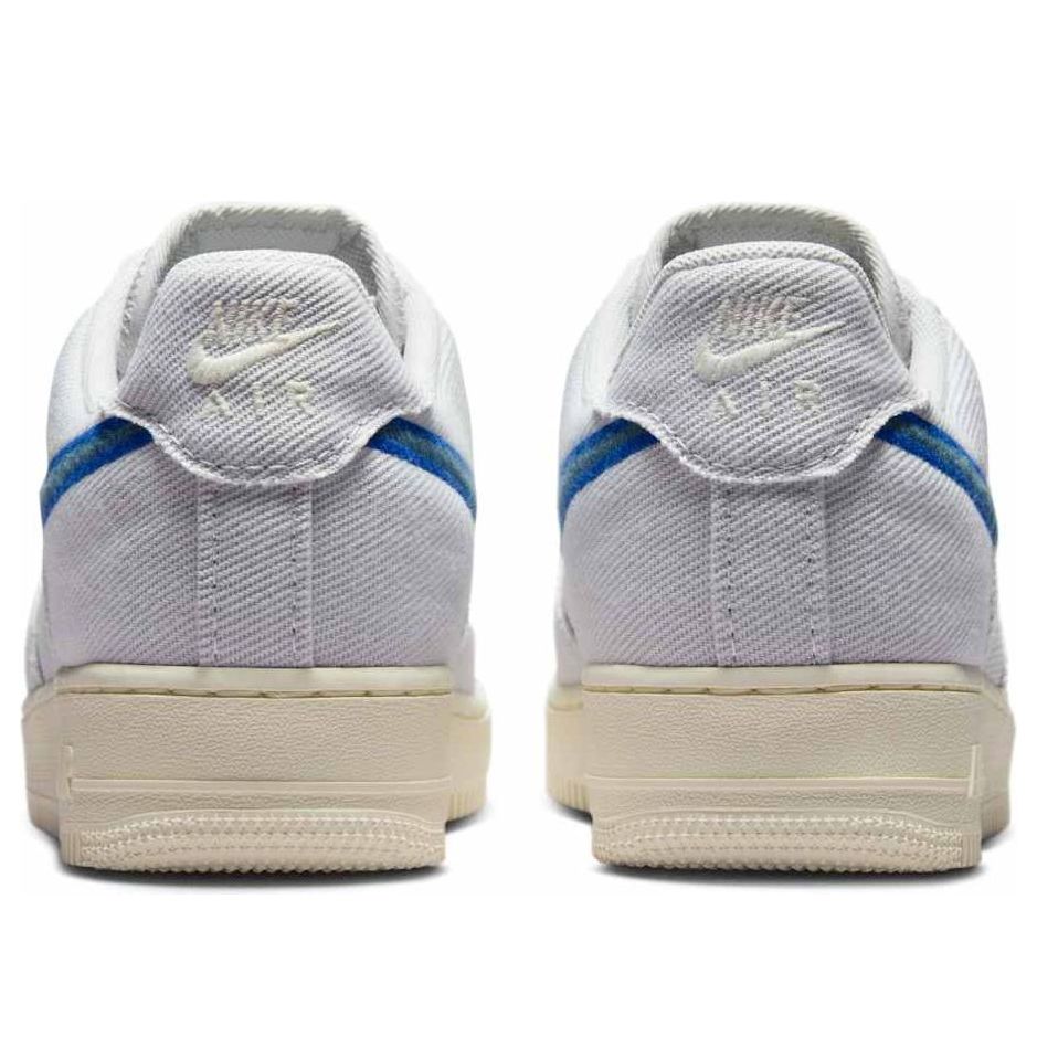 [HV1204-001] MENS NIKE AIR FORCE 1 LOW CANVAS 'PHOTON DUST GAME ROYAL'