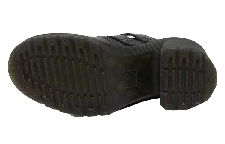 [27371001] UNISEX DR. MARTENS EVIEE SENDAL LEATHER HEELED SHOES