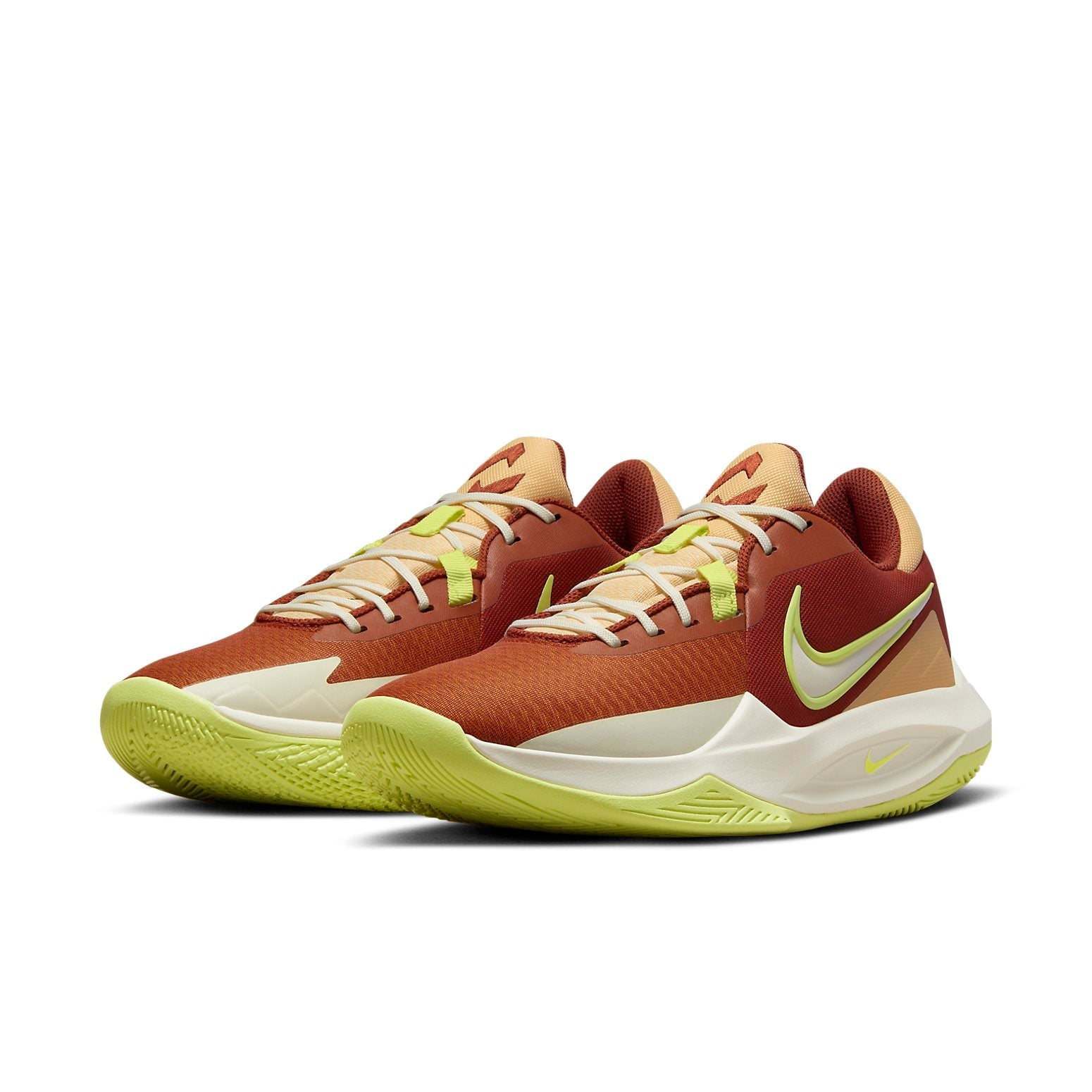[DD9535-800] MENS NIKE PRECISION 6 'RUGGED ORANGE LIGHT LEMON TWIST'