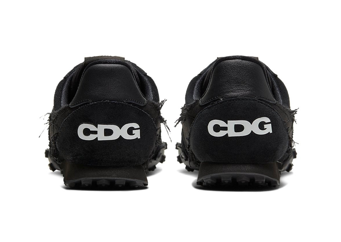 [CU9080-002] MENS NIKE WAFFLE RACER 'COMME DES GARCONS BLACK'