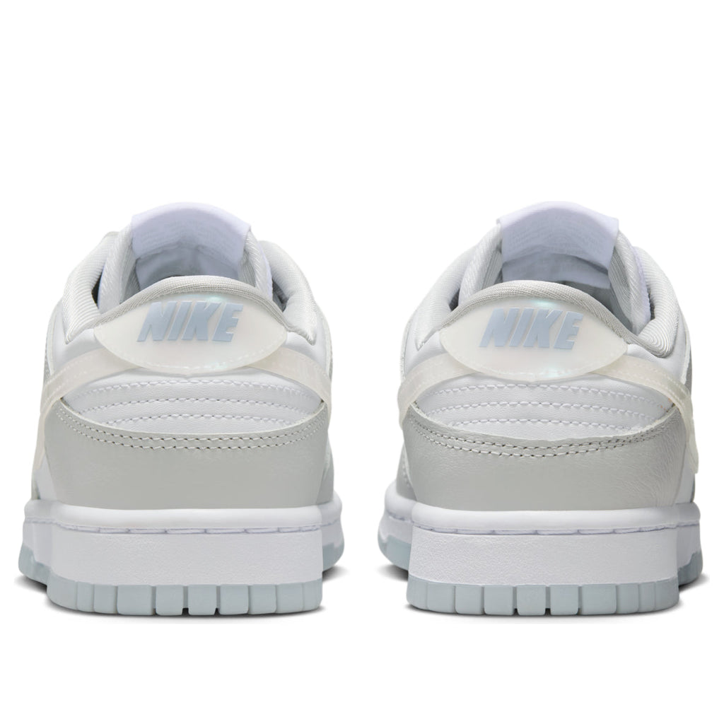 [HJ5787-001] WOMENS NIKE DUNK LOW 'PHOTON DUST WHITE BLUE ICE'