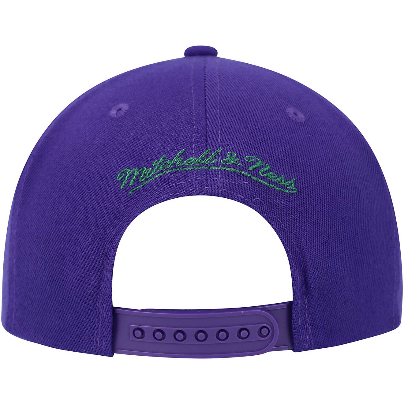 MENS MITCHELL & NESS NBA PAINT BY NUMBER SNAPBACK HWC BUCKS - PURPLE