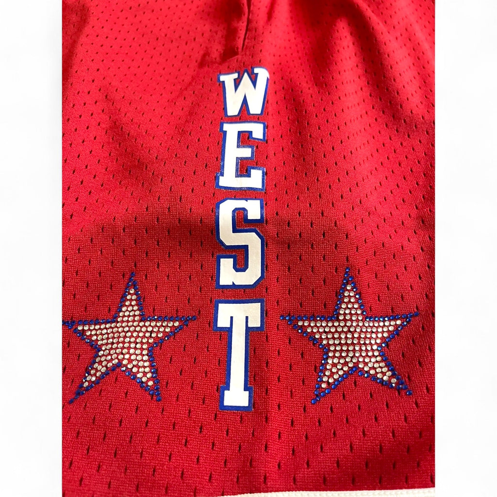 Mens Mitchell & Ness NBA Rhinestone Swingman Short All Star 1988