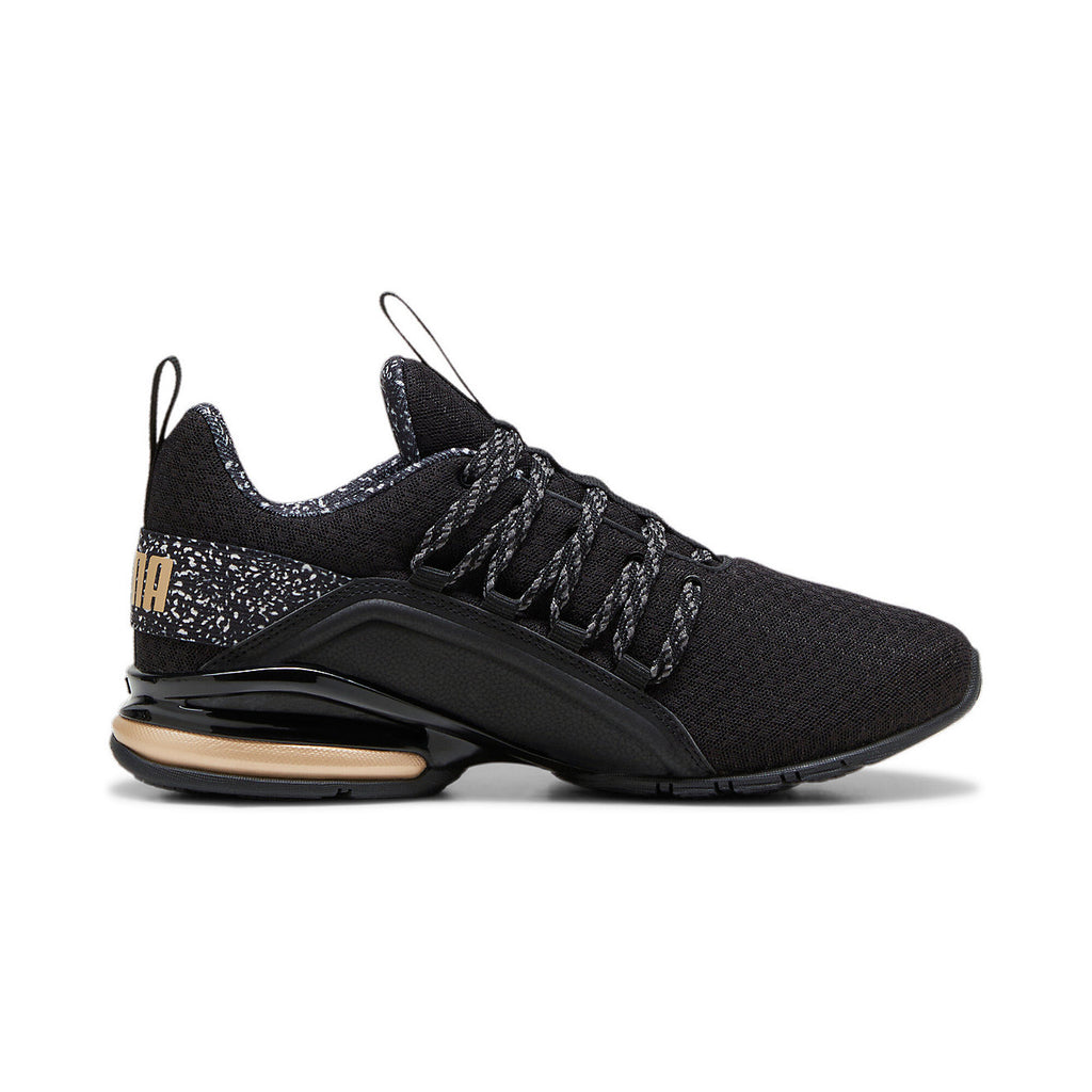 [310129-01] WOMENS PUMA AXELION MINIMA LEOPARD
