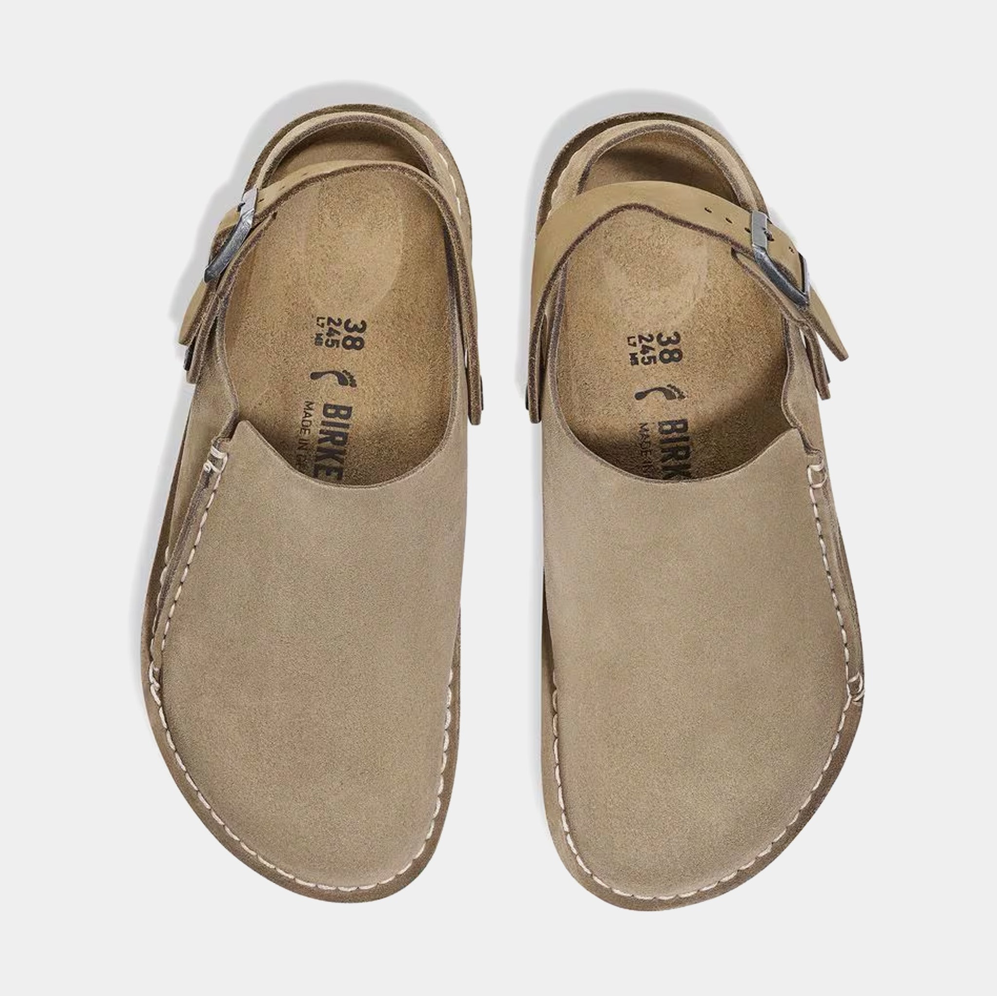 [1025297] UNISEX BIRKENSTOCK LUTRY PREMIUM SUEDE SUEDE LEATHER (NARROW WIDTH)