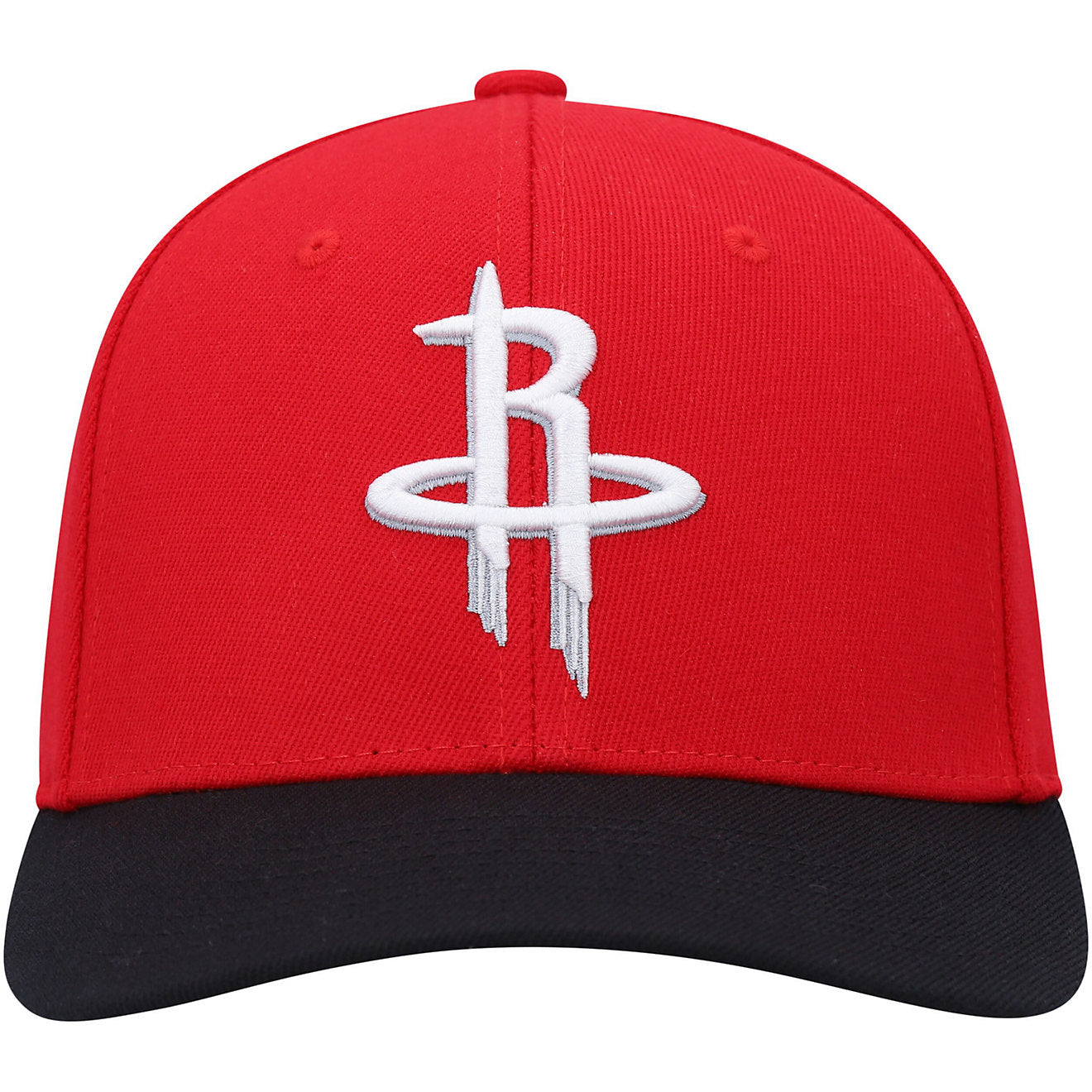 MENS MITCHELL & NESS NBA TEAM 2 TONE 2.0 STRETCH SNAPBACK NBA ROCKETS