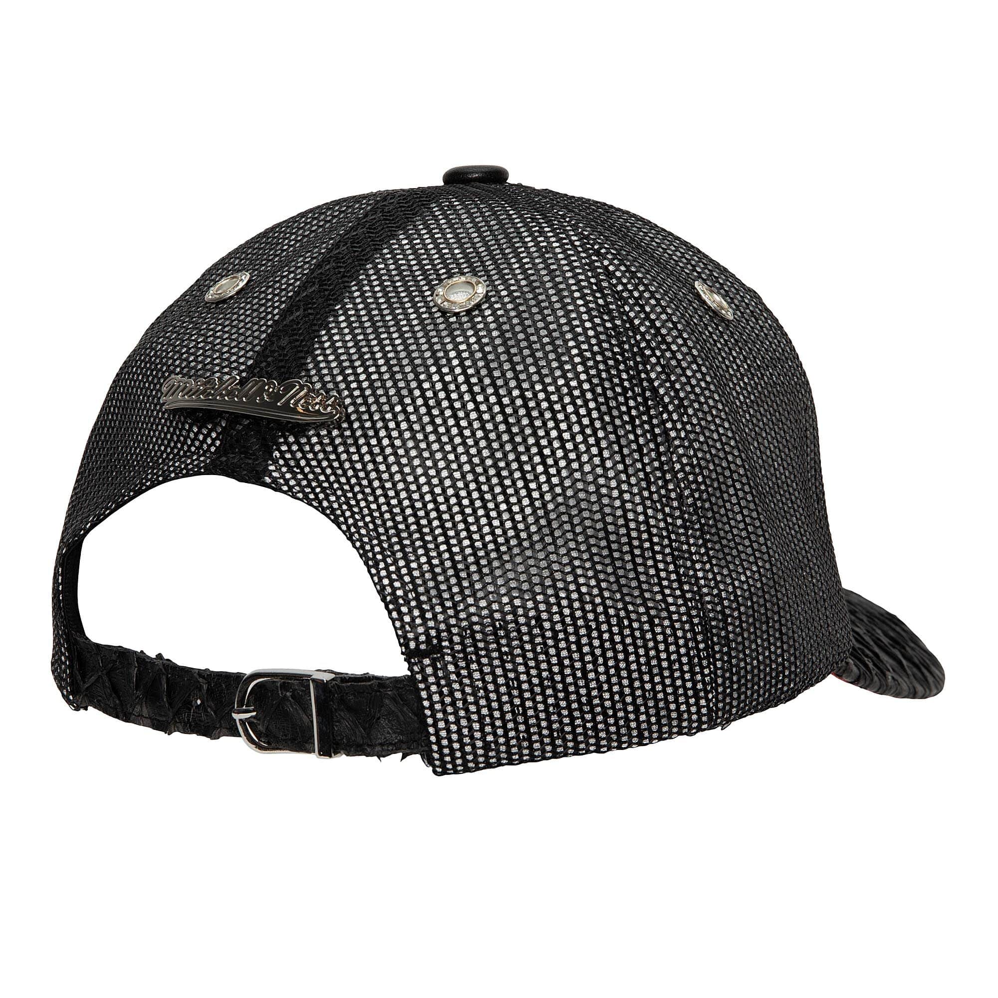 Mens MITCHELL & NESS NBA 75TH PLATINUM LUX TRUCKER RAPTORS