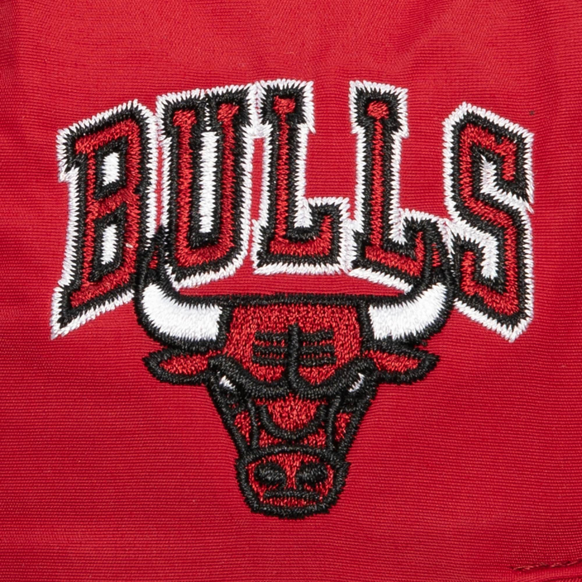 Mens MITCHELL & NESS NBA NYLON SZN DEADSTOCK BULLS
