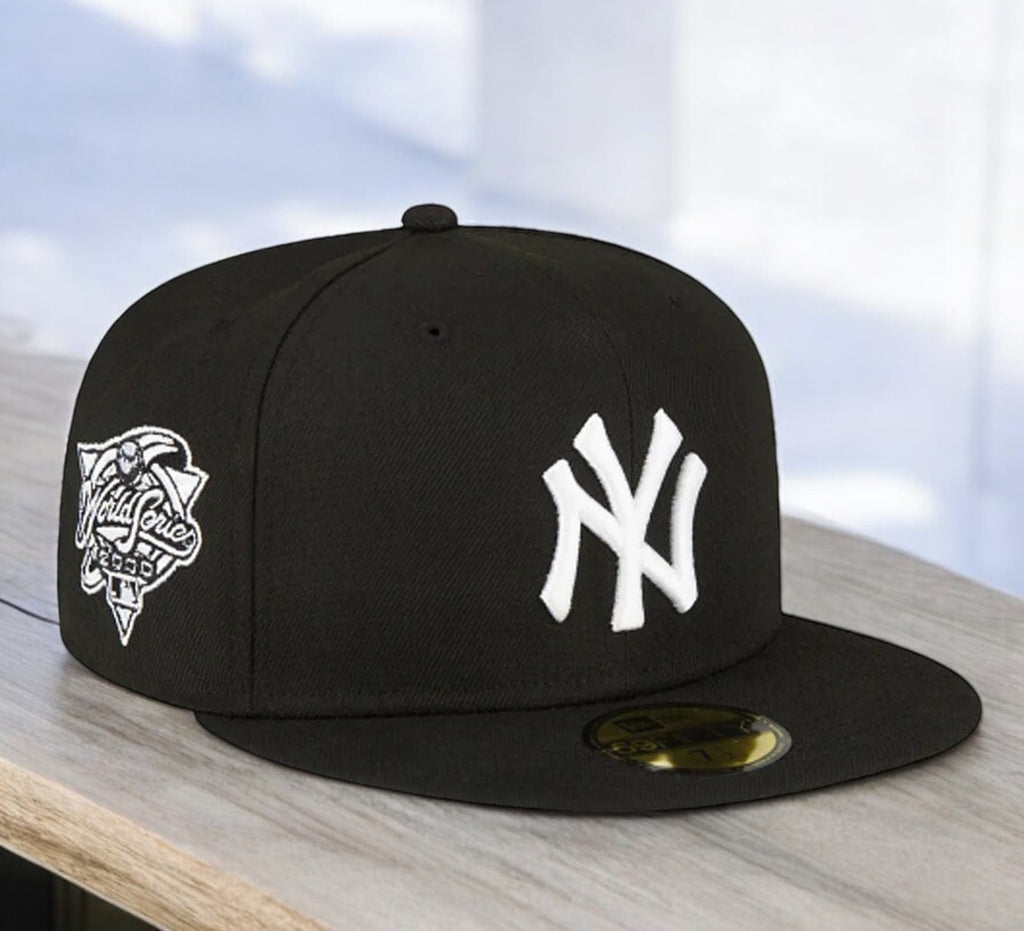 [60291305] Mens New Era MLB NY YANKEES 5950 FITTED SIDE PATCH 2000 WORLD SERIES