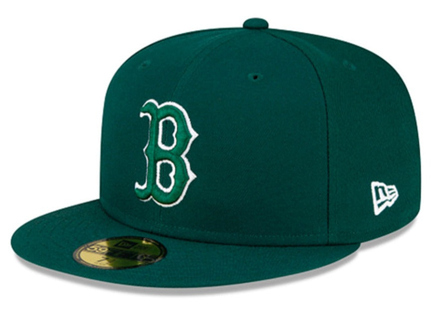 [60291372] Mens New Era MLB BOSTON RED SOX 5950 FITTED - FOREST GREESN