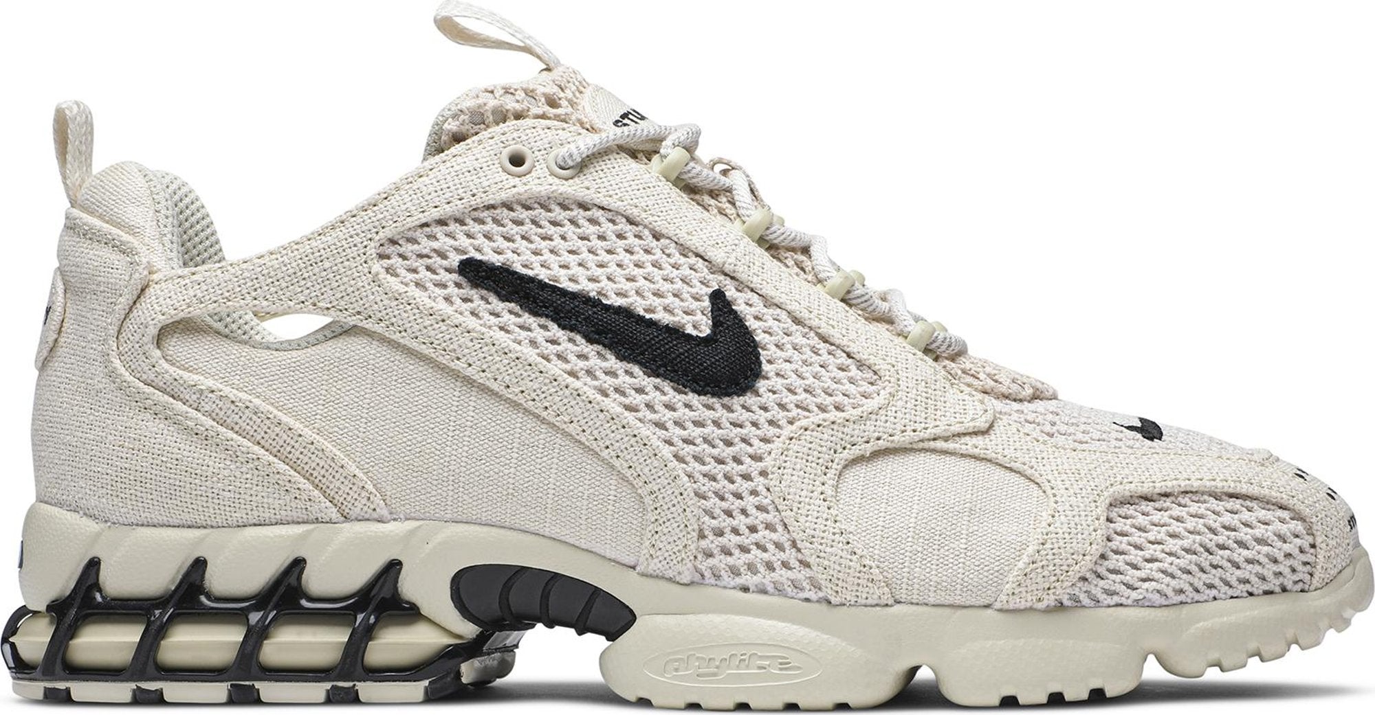 [CQ5486-200] Mens Nike AIR ZOOM SPIRIDON CAGE 2 'STUSSY FOSSIL'