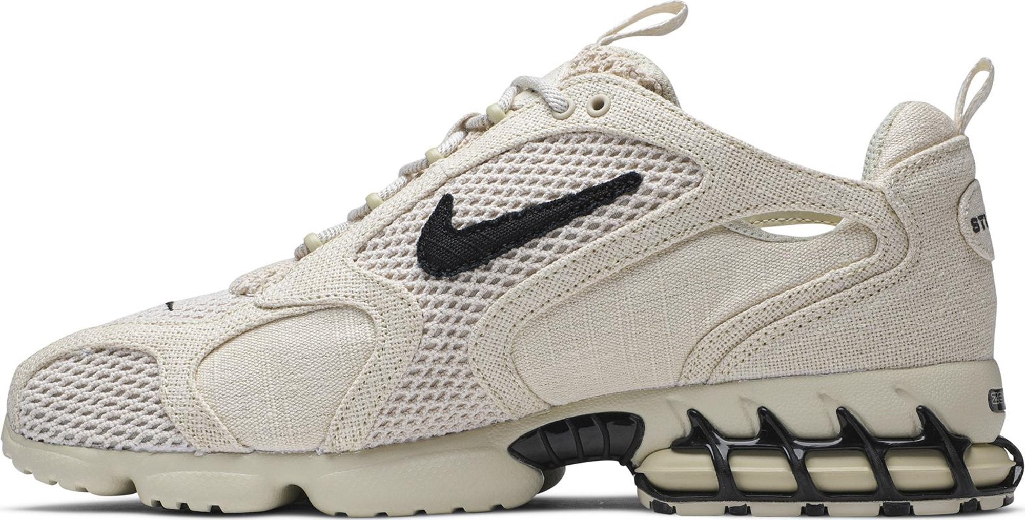 [CQ5486-200] Mens Nike AIR ZOOM SPIRIDON CAGE 2 'STUSSY FOSSIL'