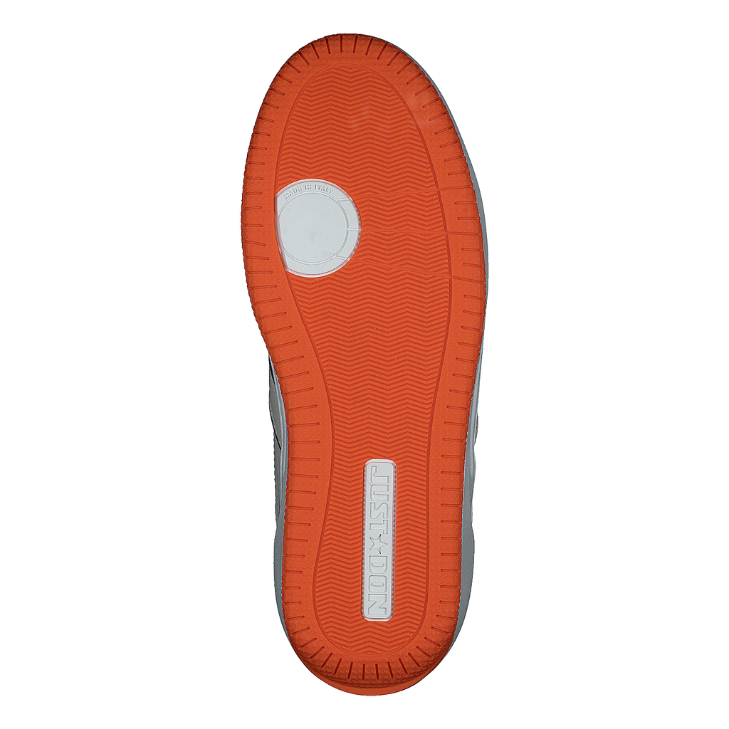 [31JUSQ02-218550-WOT] Mens Just Don TENNIS COURTSIDE MID 'WHITE ORANGE'