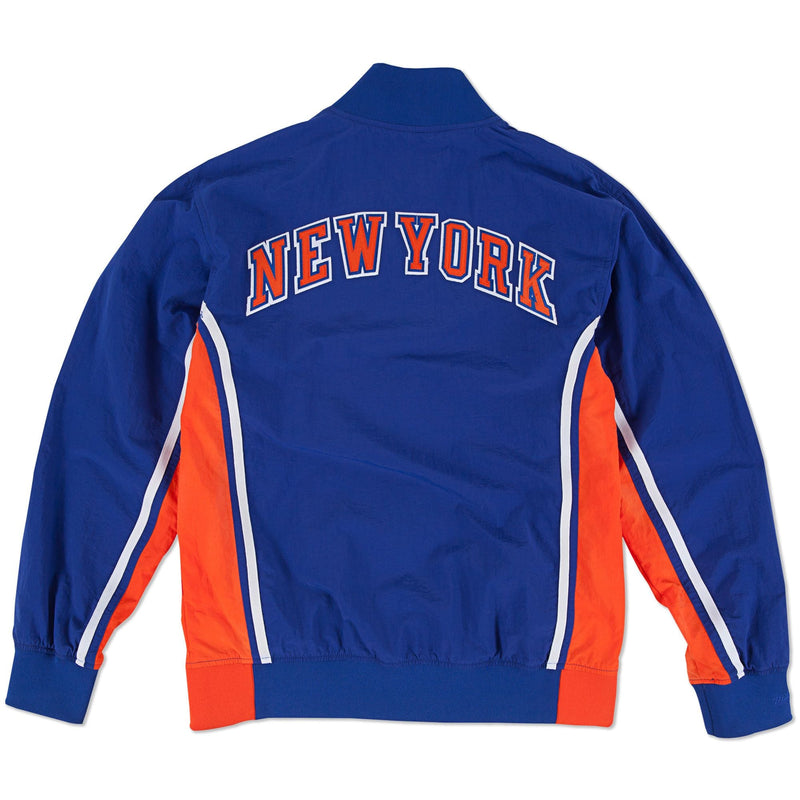 MENS MITCHELL & NESS NBA AUTHENTIC WARM UP JACKET KNICKS 92-93