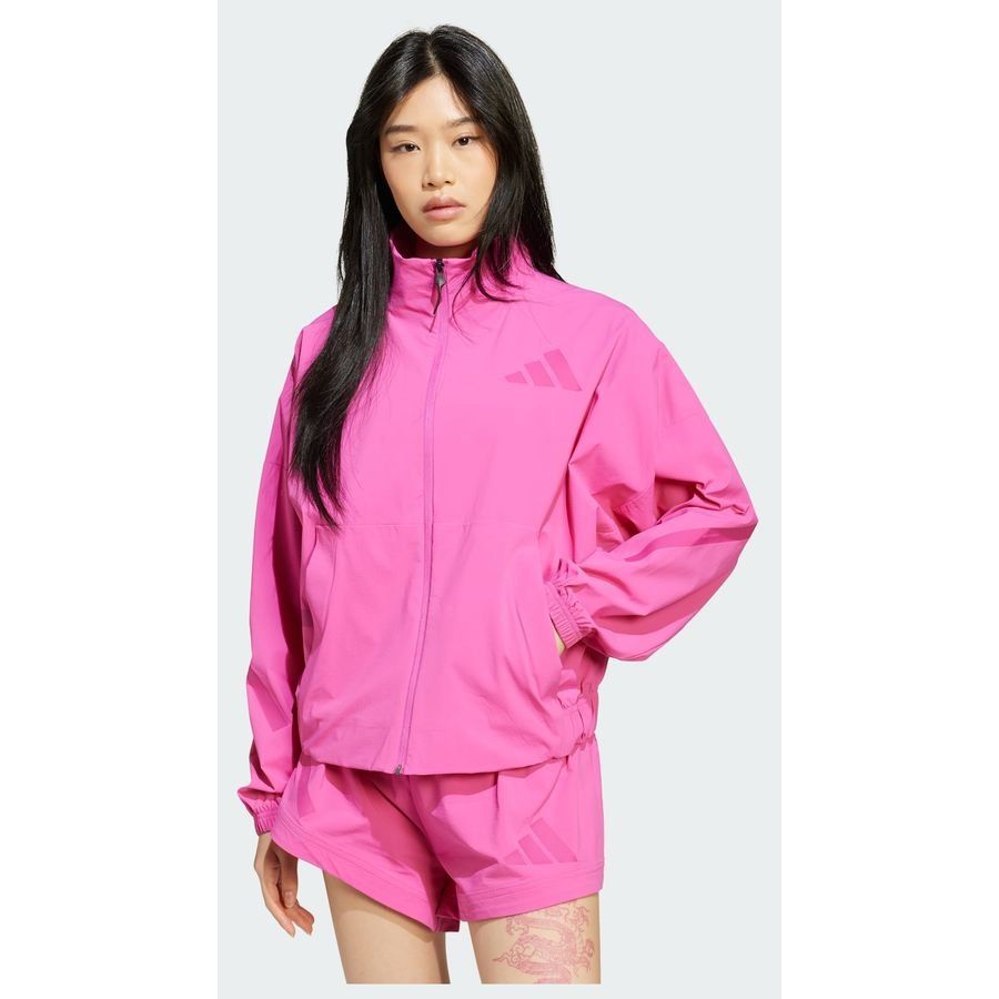 [JP4191] WOMENS ADIDAS Z.N.E. WOVEN FULL-ZIP TRACK TOP
