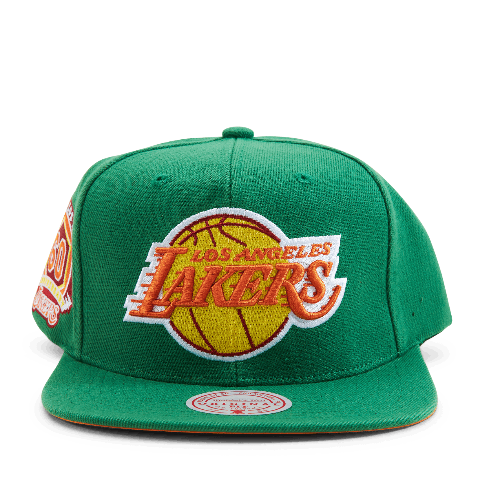 MENS MITCHELL & NESS NBA LIKE MIKE SNAPBACK LAKERS - GREEN