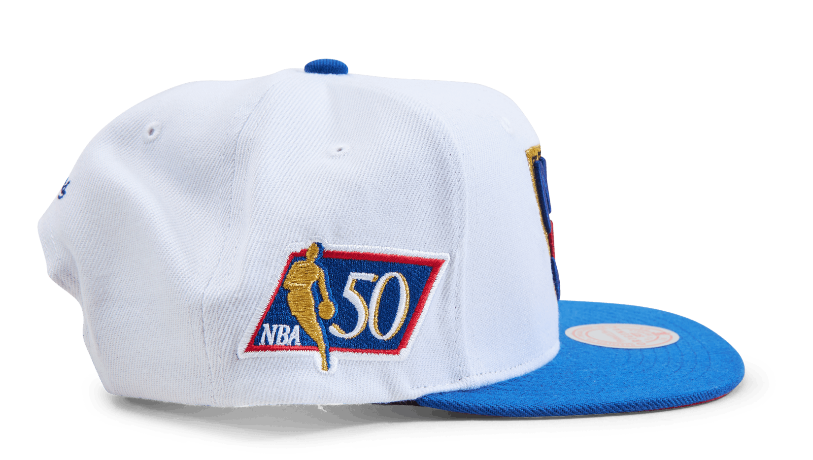 MENS MITCHELL & NESS NBA 50TH ANNI SNAPBACK HWC NETS