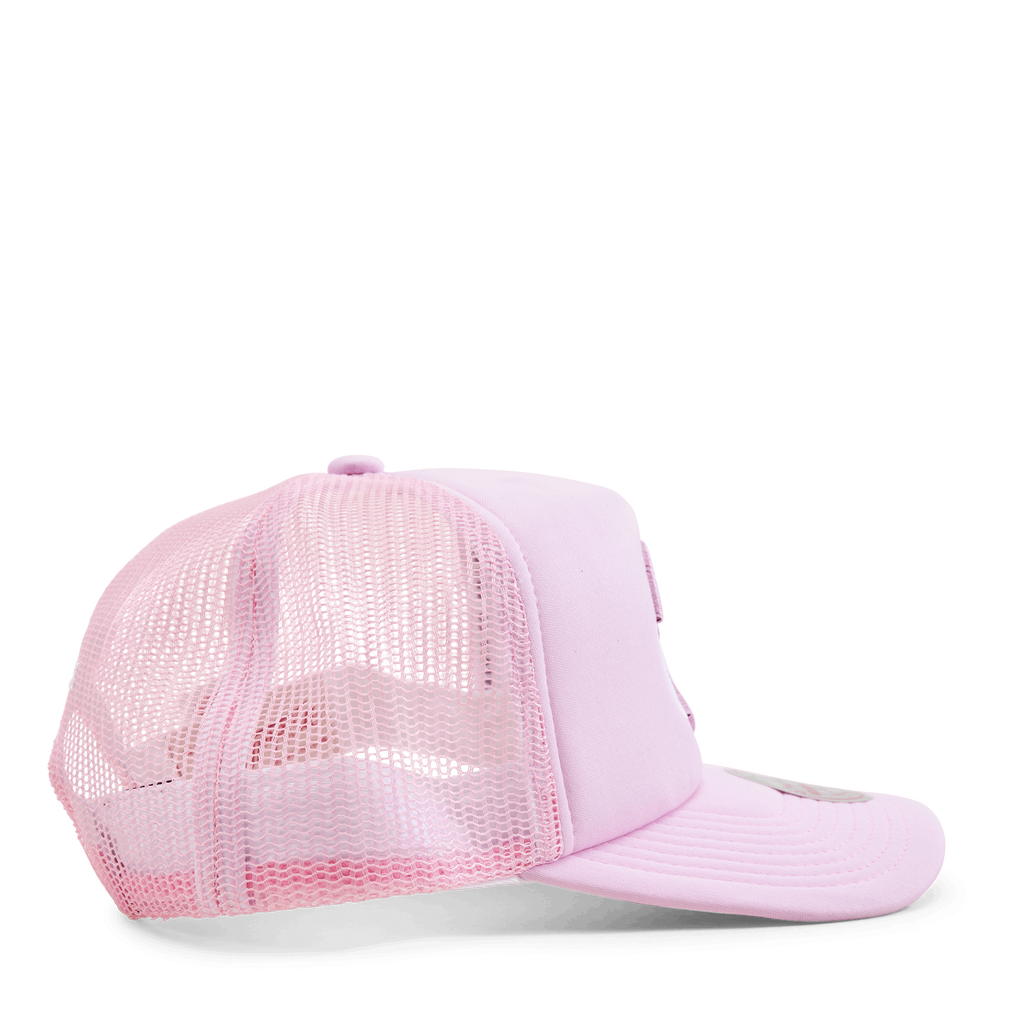 MENS MITCHELL & NESS NBA PASTEL TRUCKER SNAPBACK HWC HAWKS - PINK