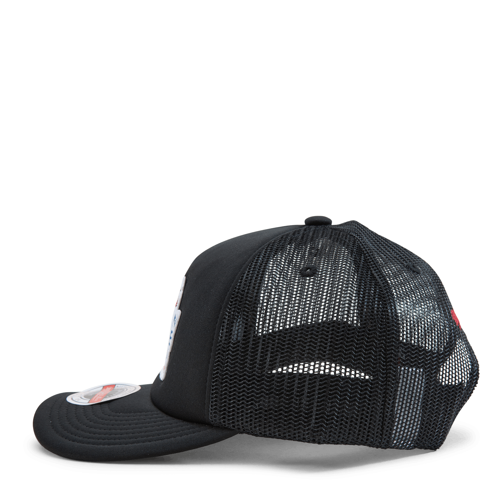 MENS MITCHELL & NESS NBA CHAMPIONSHIP TRUCKER HEAT - BLACK