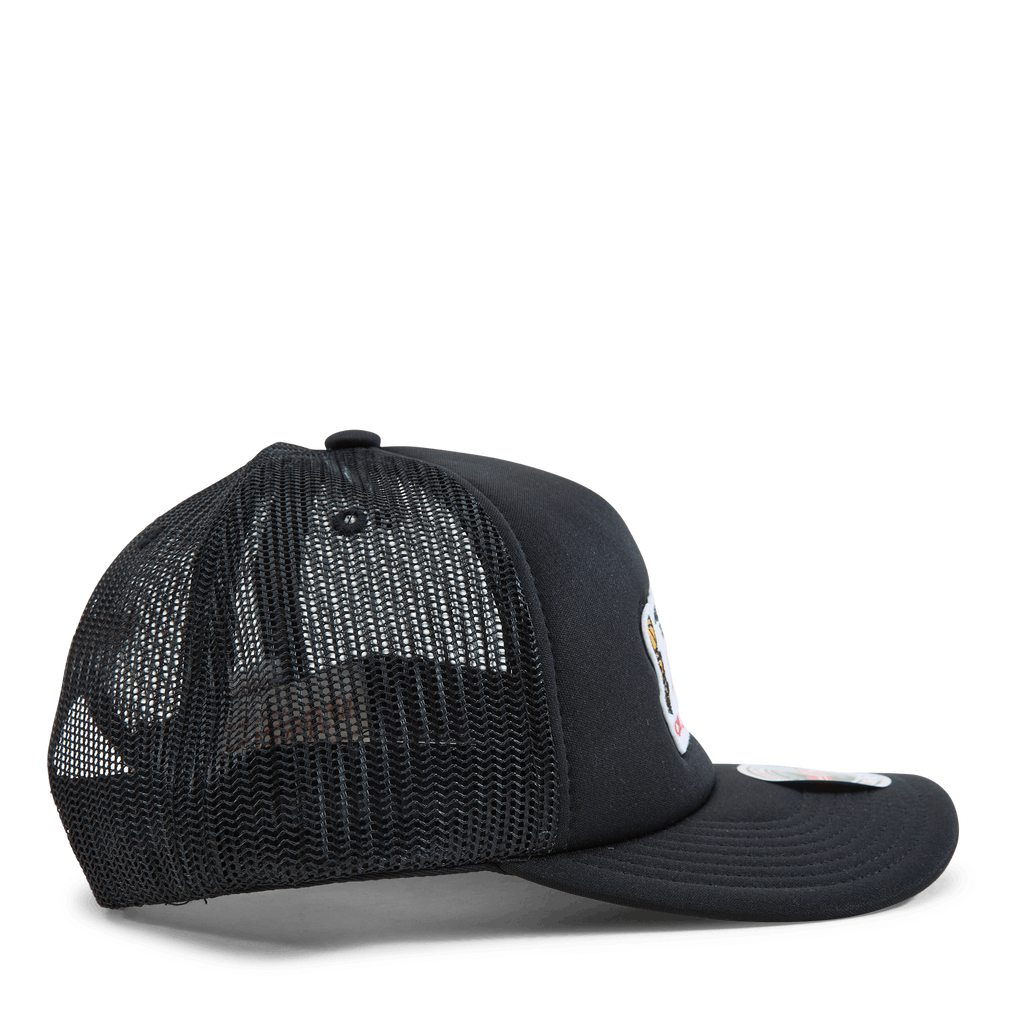 MENS MITCHELL & NESS NBA CHAMPIONSHIP TRUCKER HEAT - BLACK