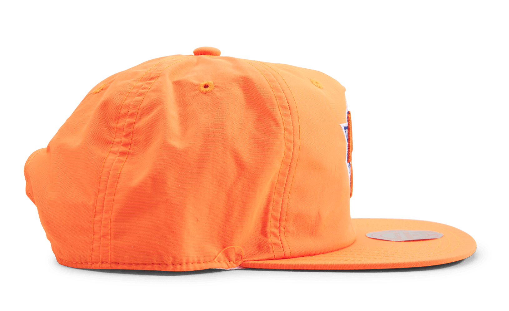 MENS MITCHELL & NESS NBA NEON NYLON SNAPBACK KNICKS - ORANGE