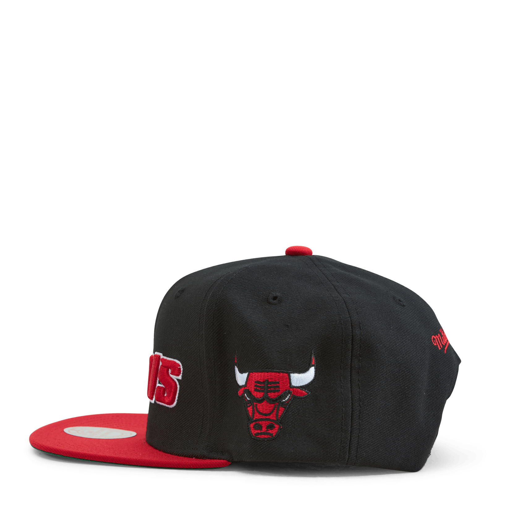 MENS MITCHELL & NESS NBA THE FINALS SNAPBACK BULLS - BLACK-RED