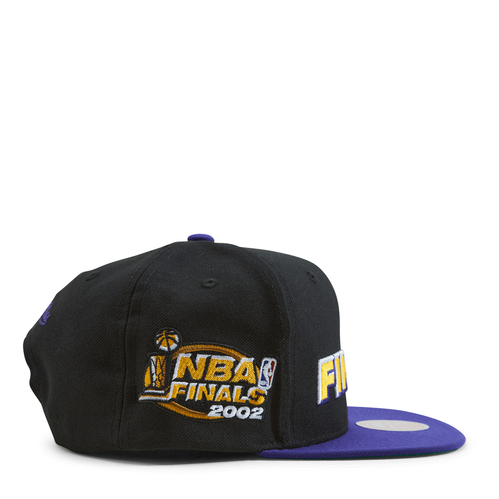 MENS MITCHELL & NESS NBA THE FINALS SNAPBACK LAKERS - BLACK-PURPLE