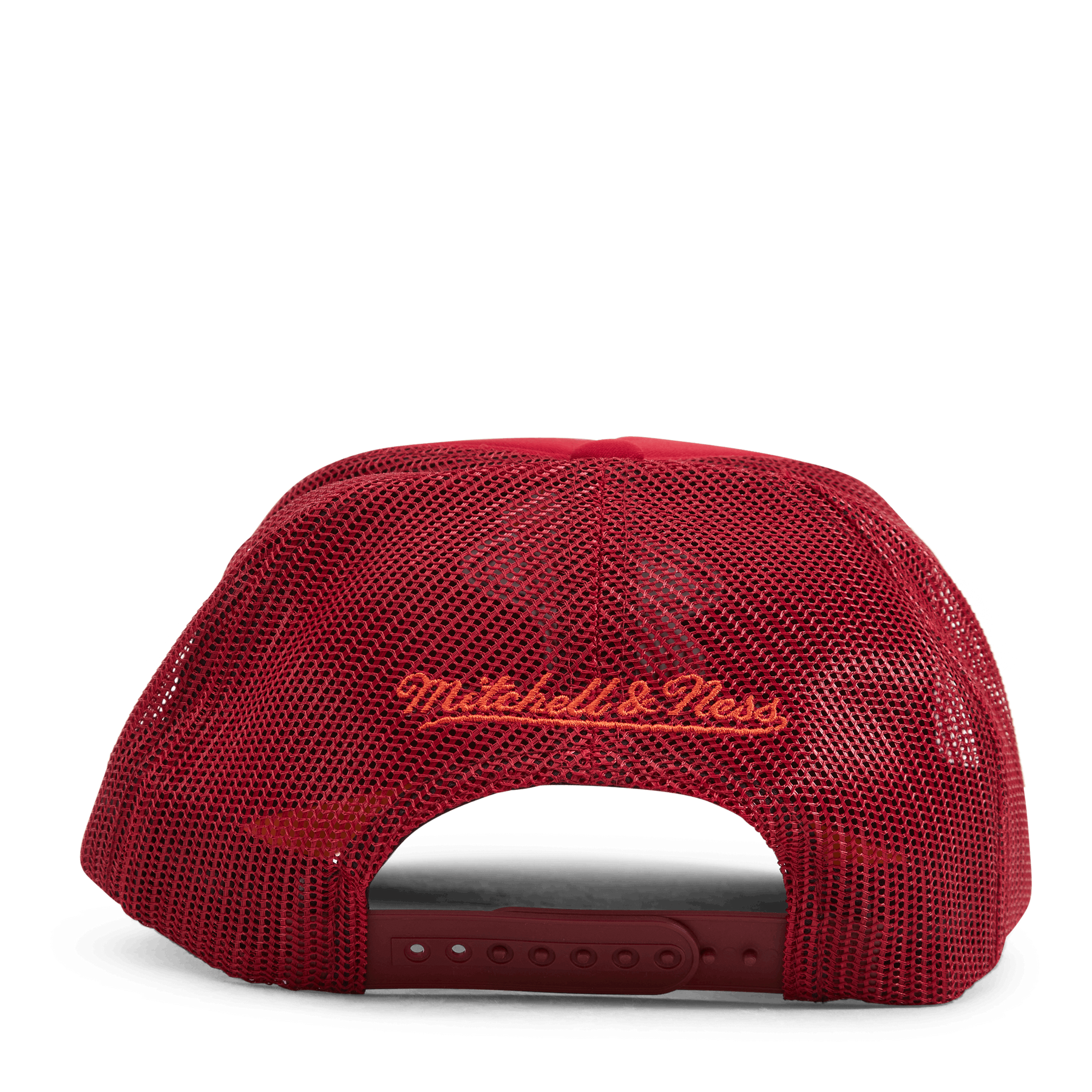 Mens Mitchell & Ness NBA PUFF THE MAGIC TRUCKER HWC HEAT
