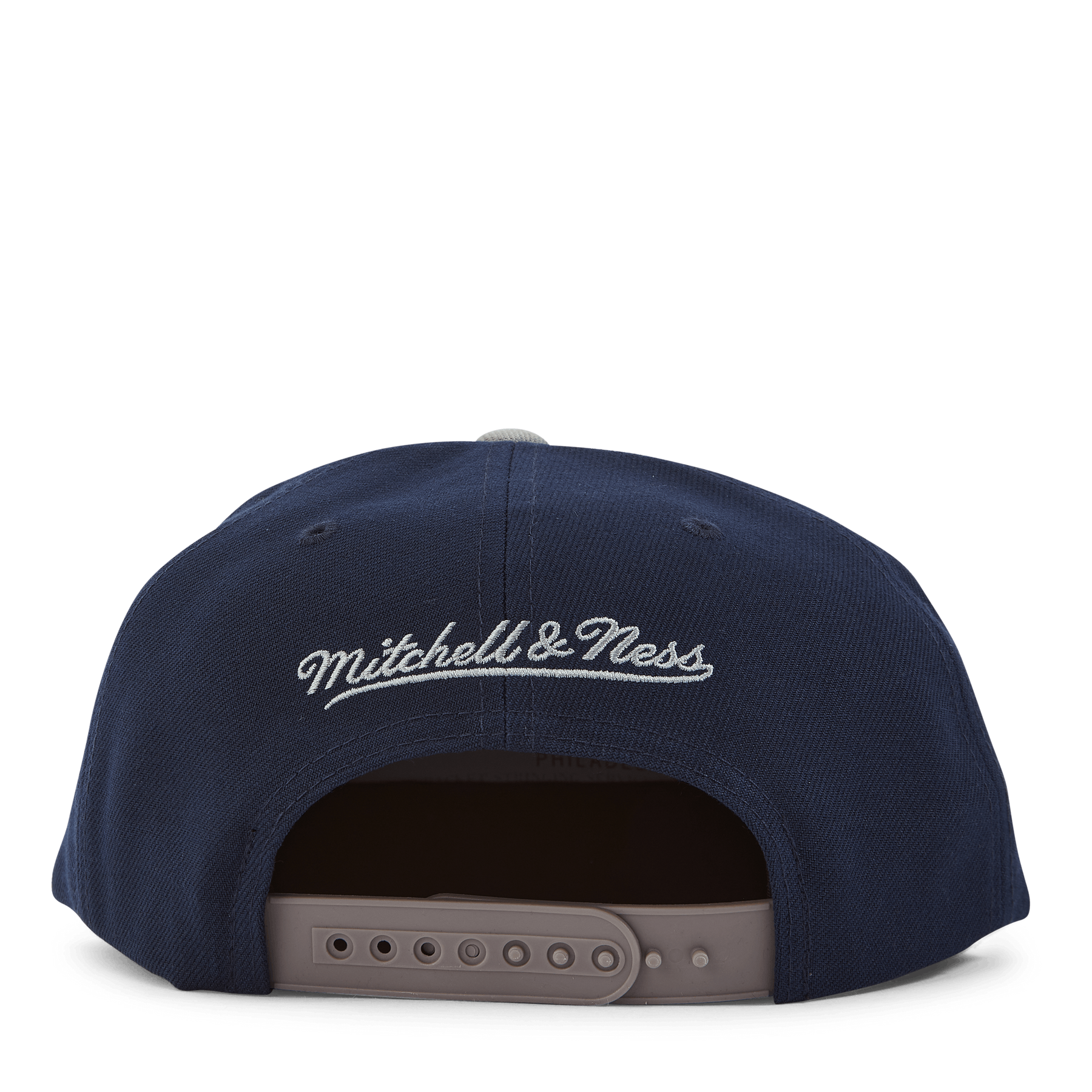 MENS MITCHELL & NESS NBA NAVY SPIRIT SCRIPT SNAPBACK BULLS - NAVY-GREY