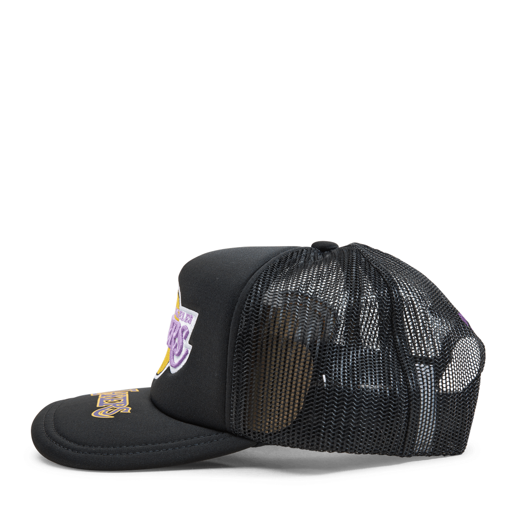 MENS MITCHELL & NESS NBA TEAM ORIGINS TRUCKER HWC LAKERS - BLACK