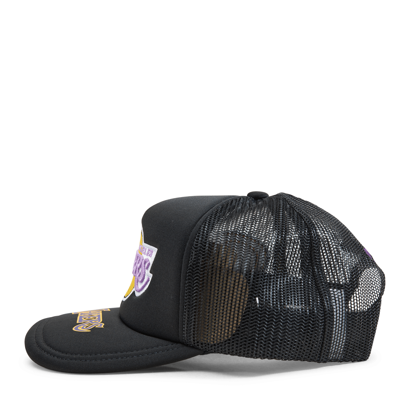MENS MITCHELL & NESS NBA TEAM ORIGINS TRUCKER HWC LAKERS - BLACK
