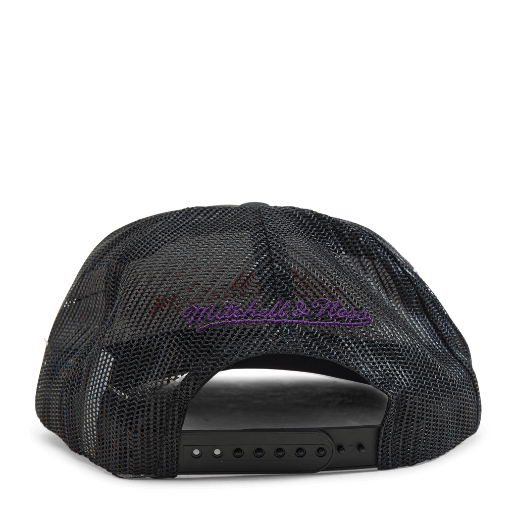 MENS MITCHELL & NESS NBA TEAM ORIGINS TRUCKER HWC LAKERS - BLACK
