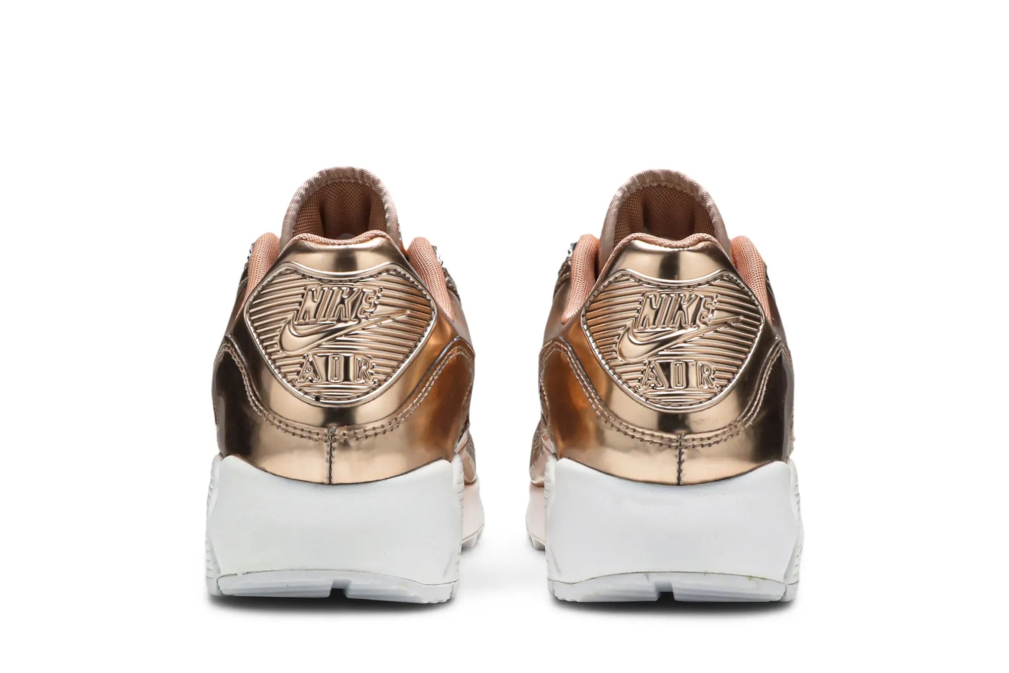 [CQ6639-600] WOMENS NIKE AIR MAX 90 'METALLIC PACK 'ROSE GOLD'