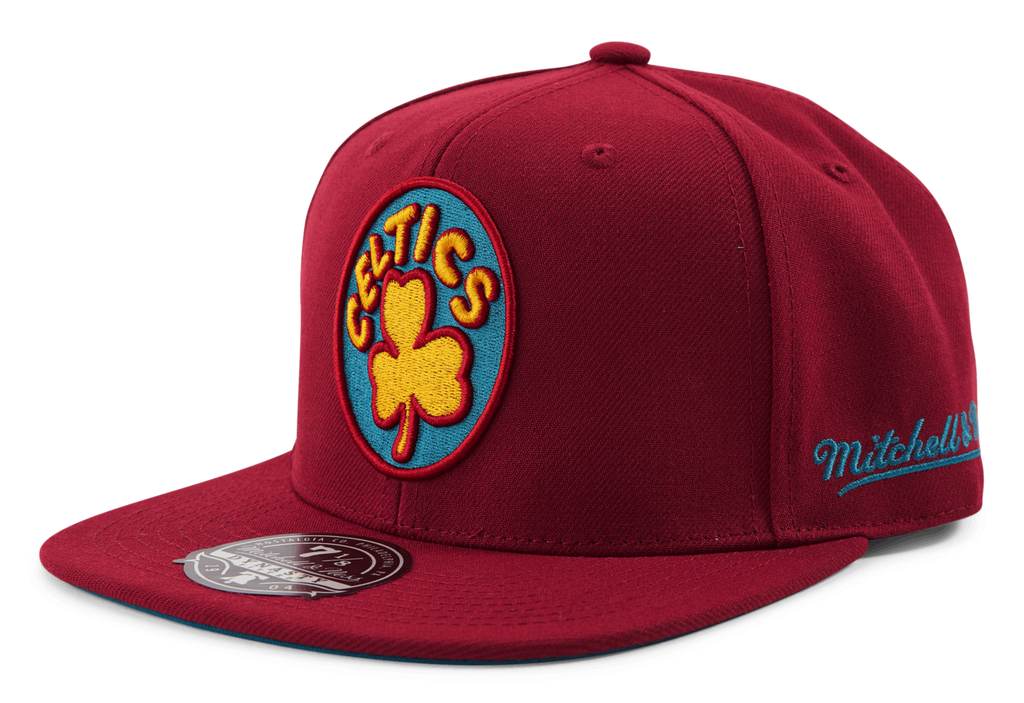 MENS MITCHELL & NESS NBA NORTHERN LIGHTS FITTED HWC CELTICS