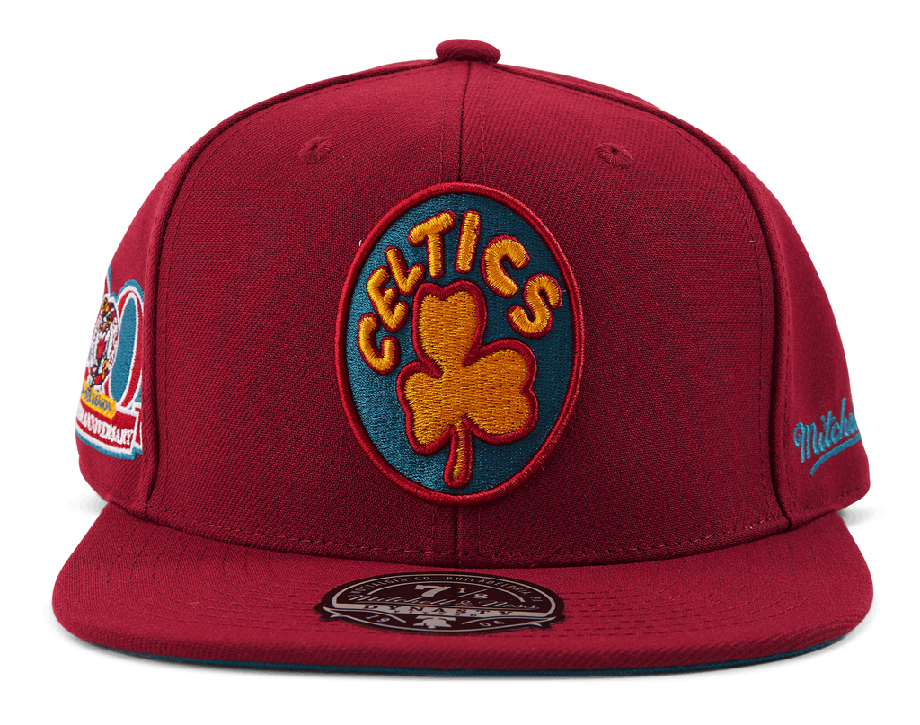 MENS MITCHELL & NESS NBA NORTHERN LIGHTS FITTED HWC CELTICS