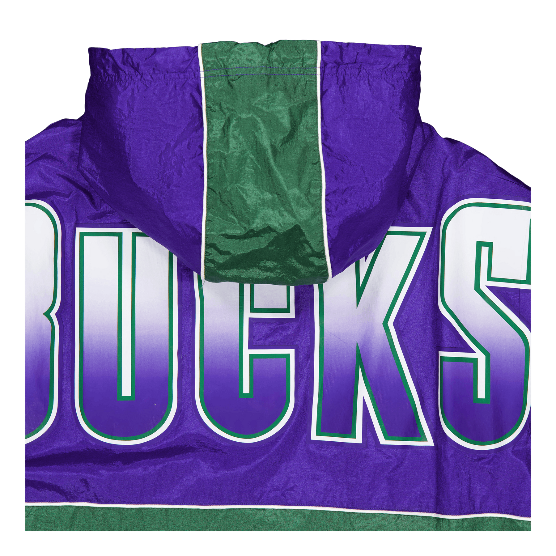 MENS MITCHELL & NESS TEAM OG 2.0 ANORAK WINDBREAKER BUCKS