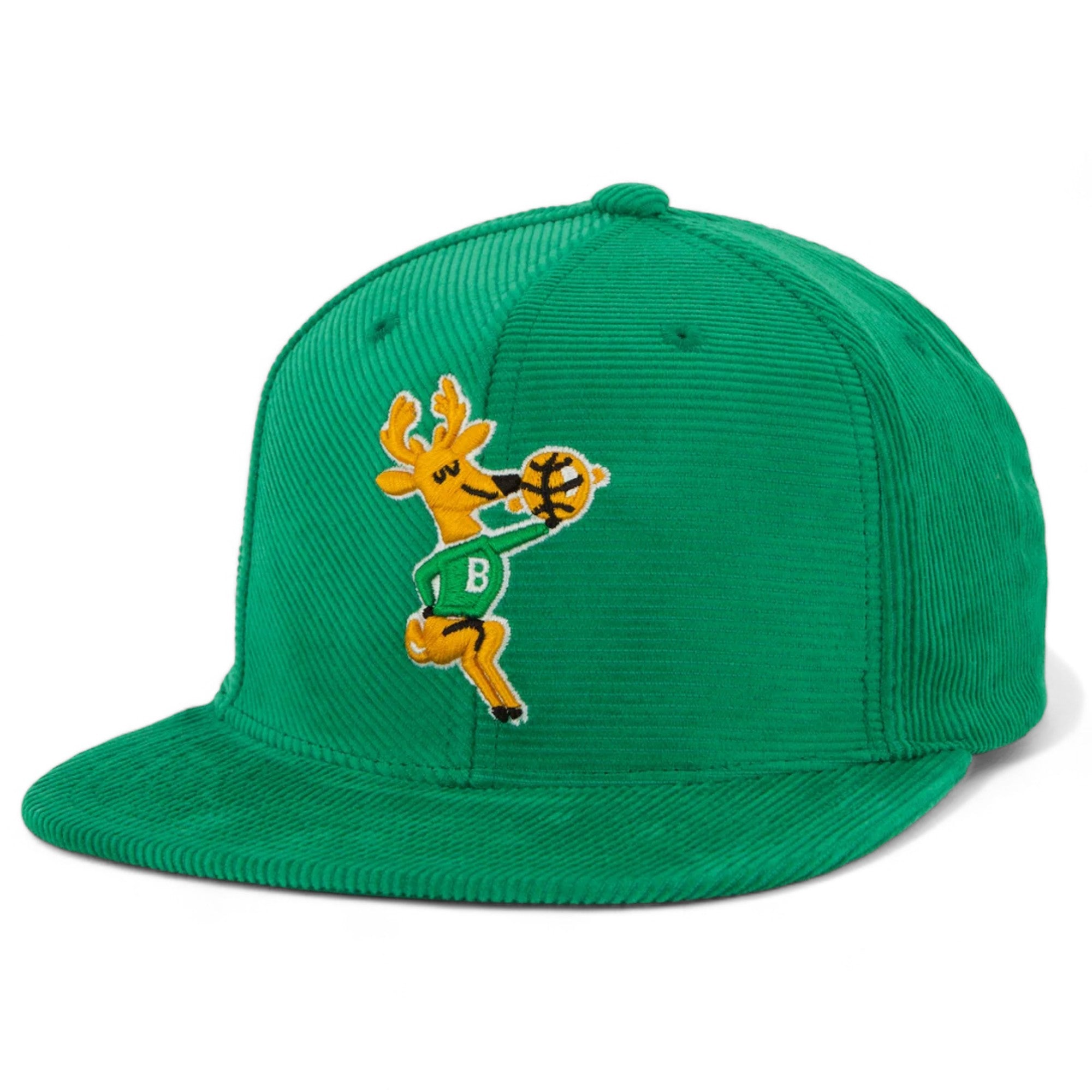 MENS MITCHELL & NESS NBA ALL DIRECTIONS SNAPBACK HWC BUCKS - GREEN