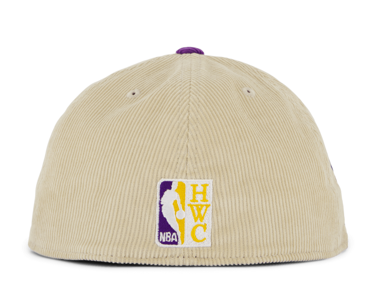 MENS MITCHELL & NESS NBA 2 TONE TEAM CORD FITTED HWC LAKERS