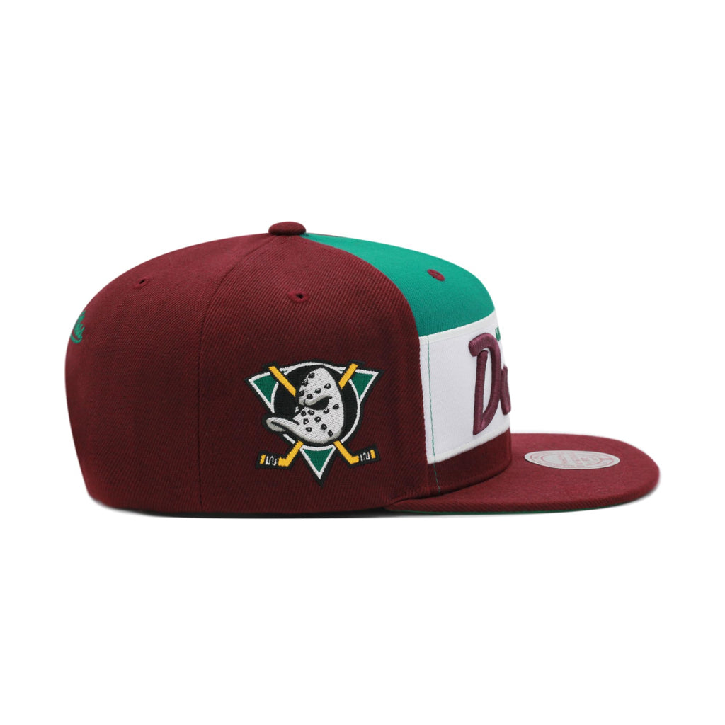 MENS MITCHELL & NESS NHL RETRO SPORT SNAPBACK VNTG DUCKS