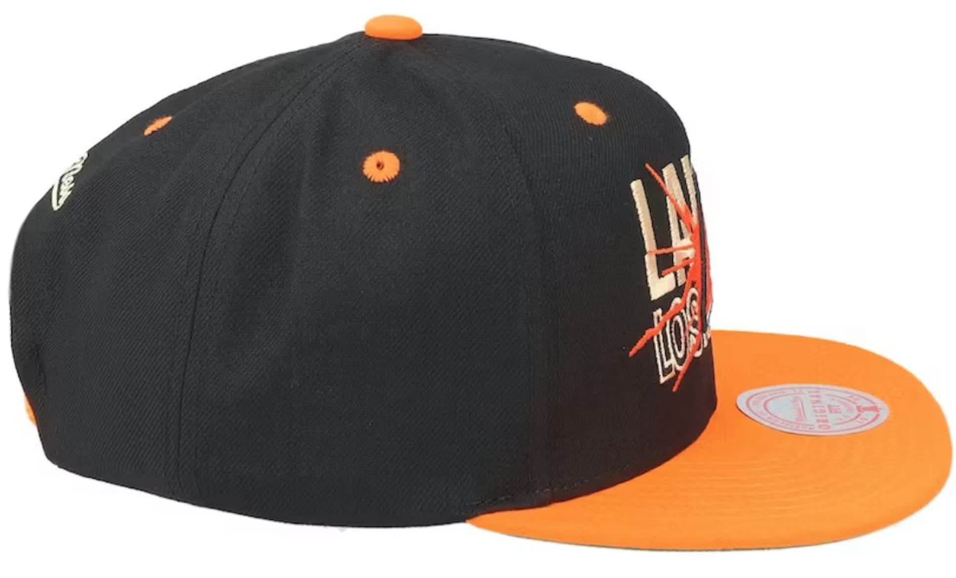 MENS MITCHELL & NESS NBA SHATTERED SNAPBACK HWC LAKERS - BKOR