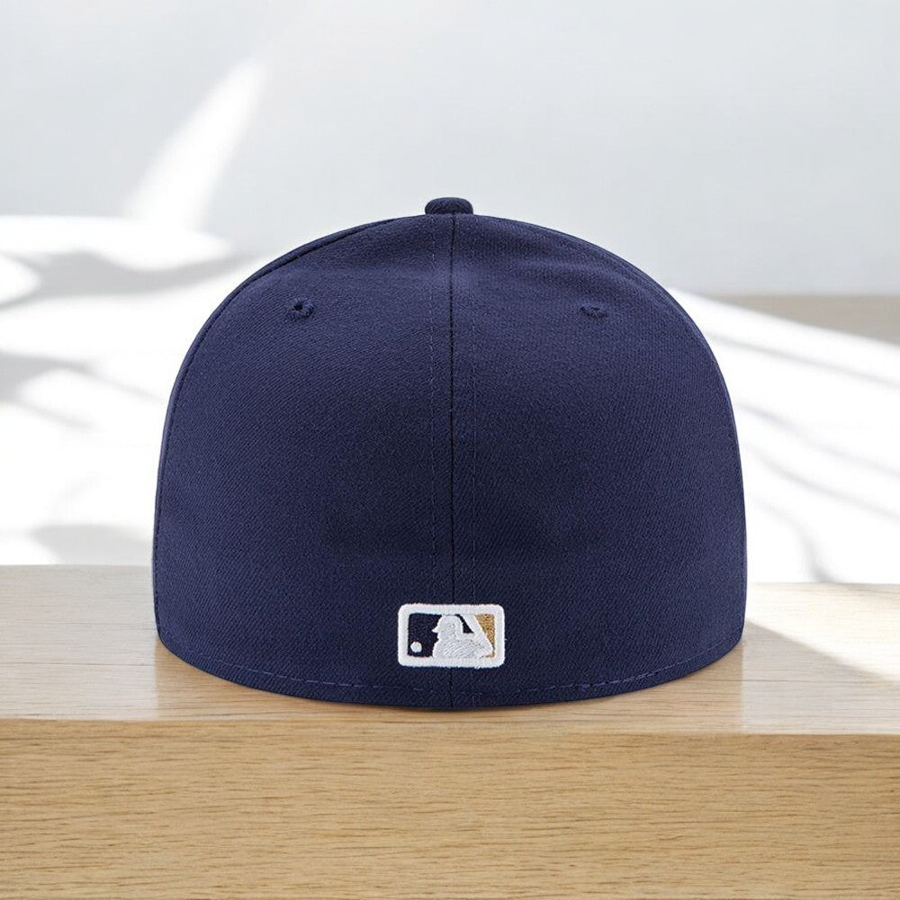 [70361062] Mens New Era MLB Authentic 59Fifty Performance Fitted - Brewers