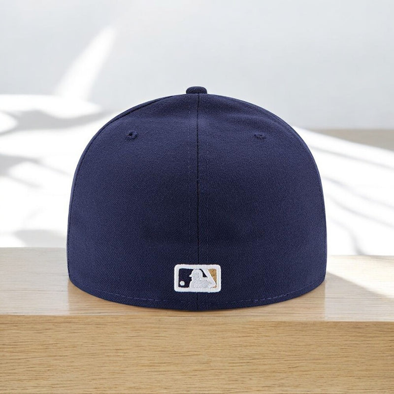 [70361062] Mens New Era MLB Authentic 59Fifty Performance Fitted - Brewers