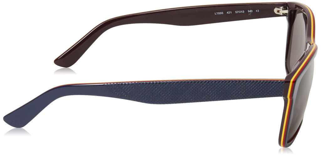 [L705S-421] Mens Lacoste Rectangle Sunglasses