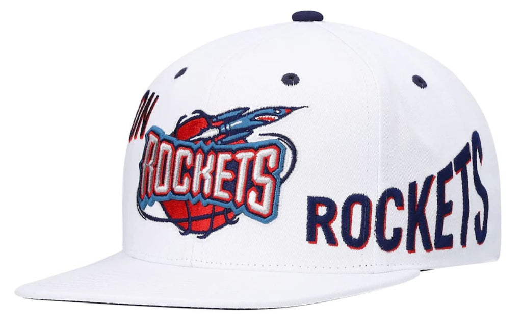 Mens Mitchell & Ness NBA REPPIN RETRO SNAPBACK HWC ROCKETS