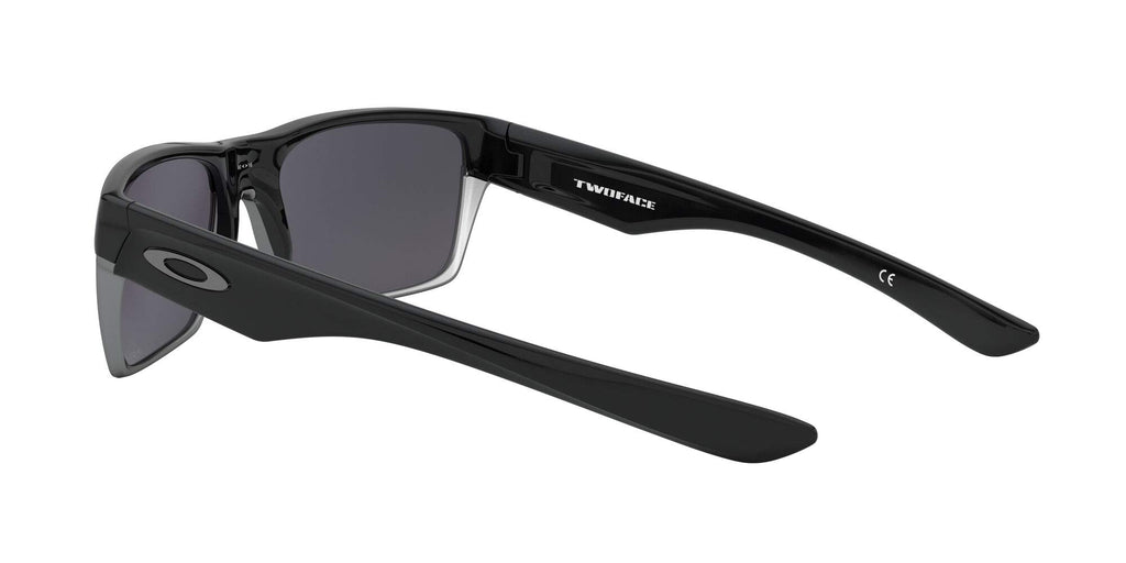 [OO9256-06] Mens Oakley Two Face (A) Polarized Sunglasses - Black/Black Iridium