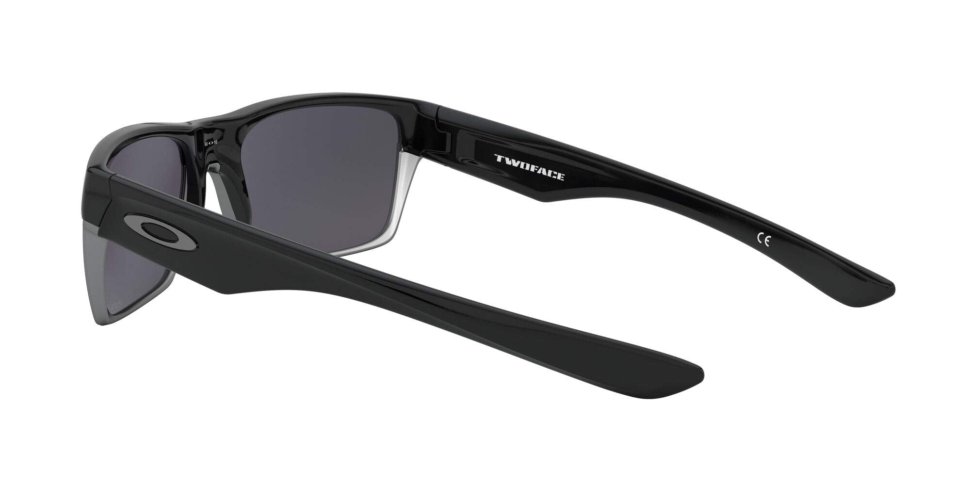 [OO9256-06] Mens Oakley Two Face (A) Polarized Sunglasses - Black/Black Iridium
