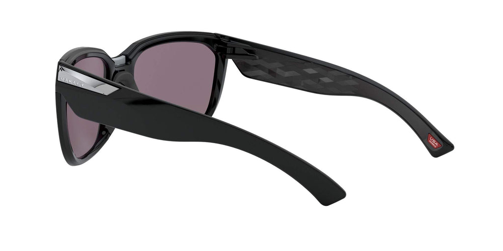 [OO9432-01] Womens Oakley Rev Up Sunglasses - Polish Black/Prizm Grey
